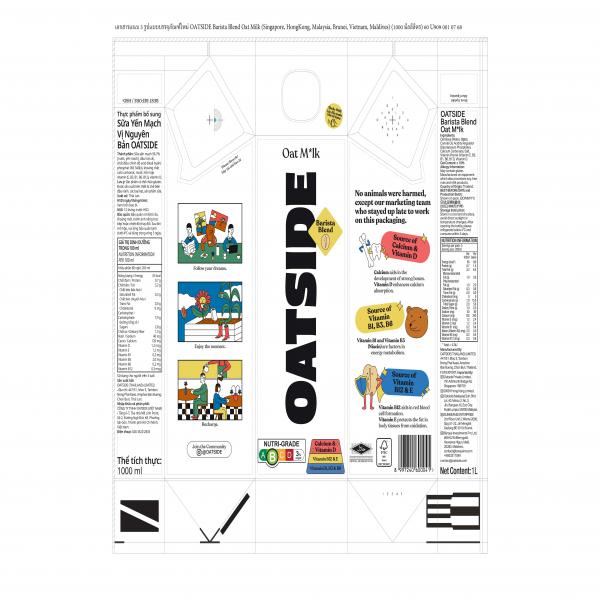 OATSIDE Barista Blend Oat Milk