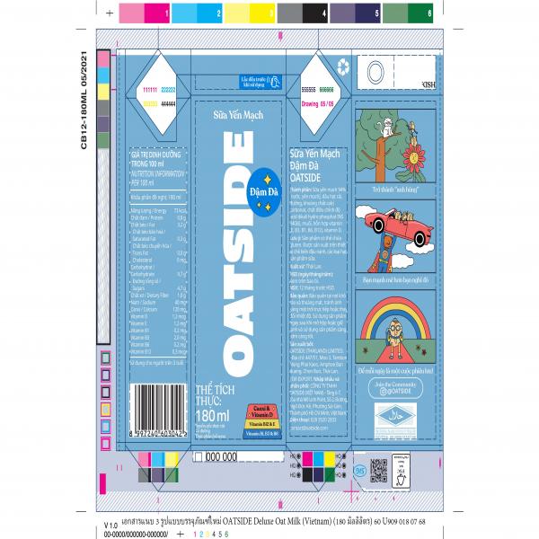 OATSIDE Deluxe Oat Milk (180 ml.)