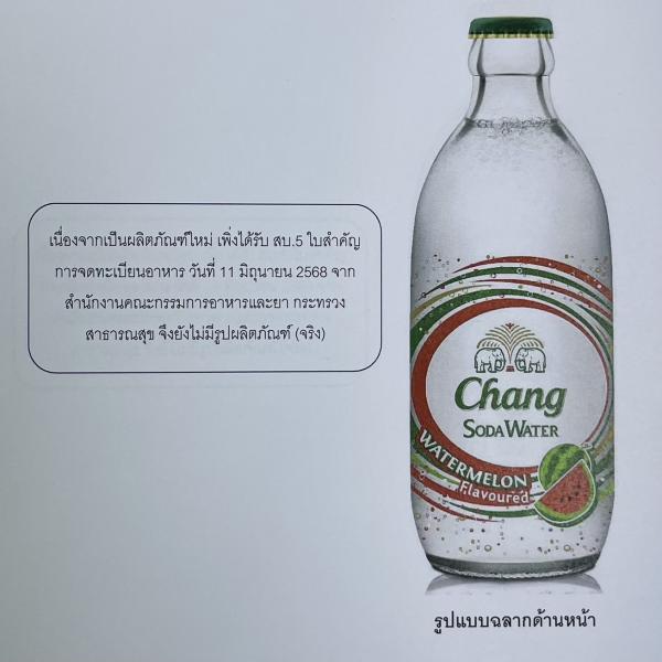 Chang SODA WATER WATERMELON Flavoured (For export only)