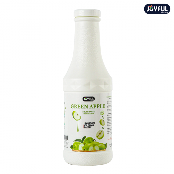 กรีน แอปเปิ้ล ฟรุ๊ต เบส เพรพเพอเรชั่น (ผลิตภัณฑ์สมูทตี้และแต่งหน้าขนม)