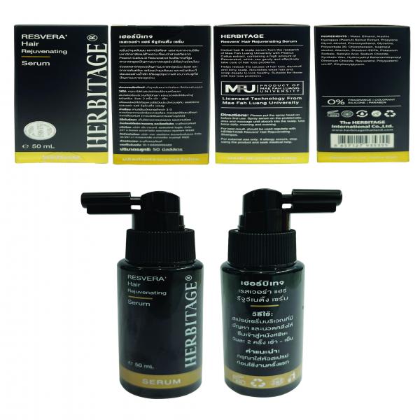 HERBITAGE RESVERA' HAIR REJUVENATING SERUM