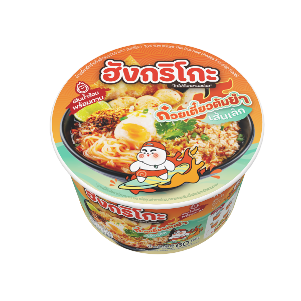 ก๋วยเตี๋ยวต้มยำเส้นเล็กแบบถ้วย
