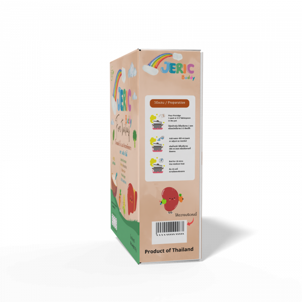 Jasmine Rice Instant Porridge Freeze Dried Chicken Liver Mixed Veggies JERIC Buddy Brand