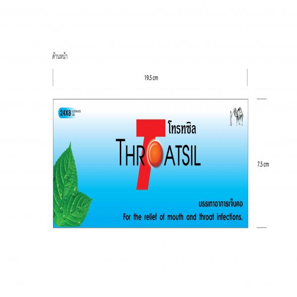 Throatsil Menthol Flavour