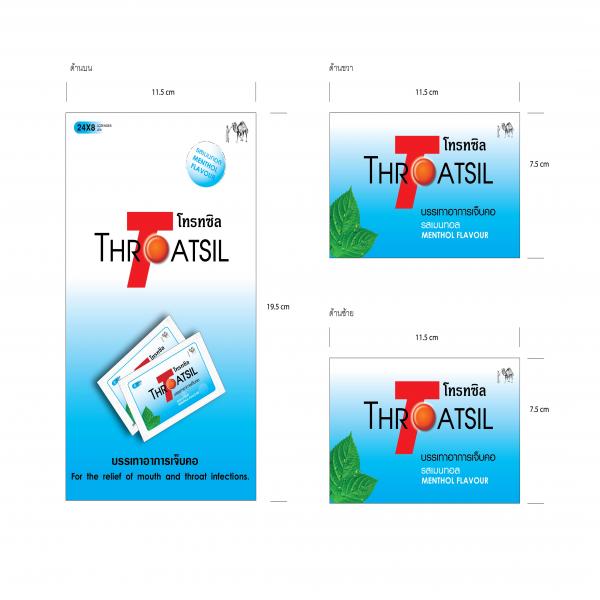 Throatsil Menthol Flavour