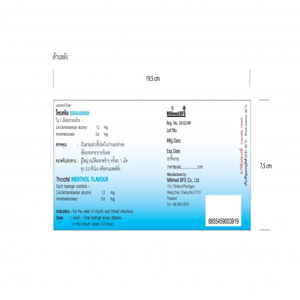 Throatsil Menthol Flavour