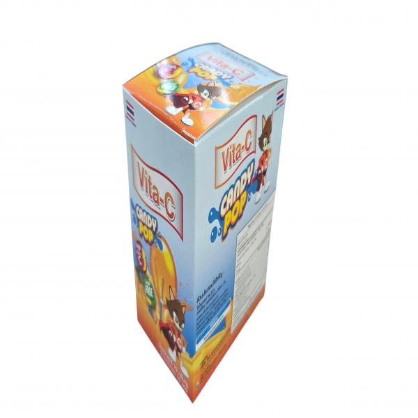 VITA-C CANDYPOP (ORANGE FLAVOUR LOLLIPOP MIXED VITAMIN C)