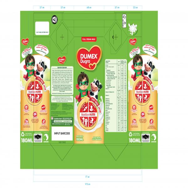 Dumex Dugro UHT Milk / Dumex Dugro Susu UHT