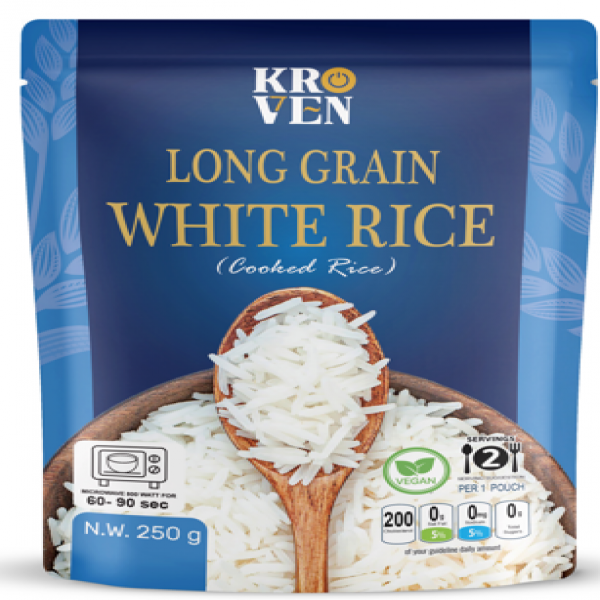 LONG GRAIN WHITE RICE (POUCH)