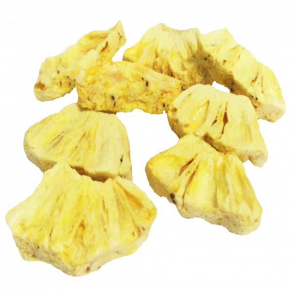 Freeze-dried pineapple
