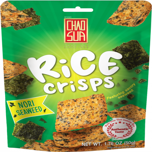 Rice Crisps with Nori Seaweed