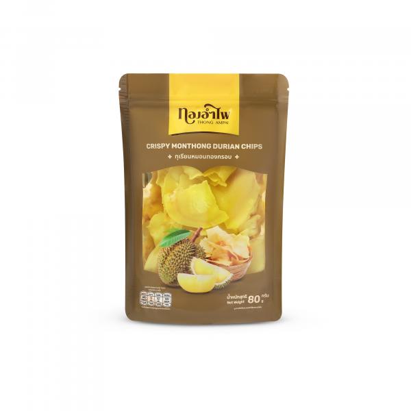 ทุเรียนหมอนทองกรอบ 80G (ตราทองอำไพ)