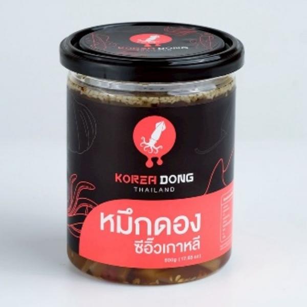 Korean Soy Sauce Pickled Squid