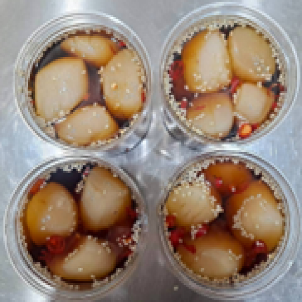 Truffle Soy Sauce Pickled Hotate