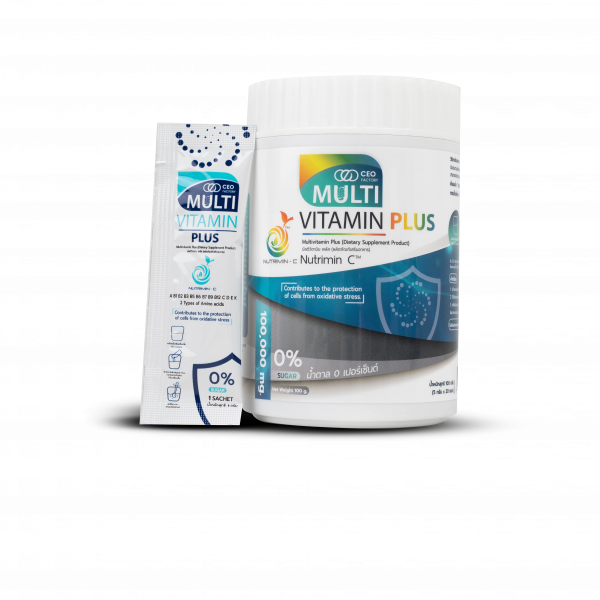 มัลติวิตามิน พลัส กลิ่นสับปะรด (ตรา ซีอีโอ แฟคตอรี่)