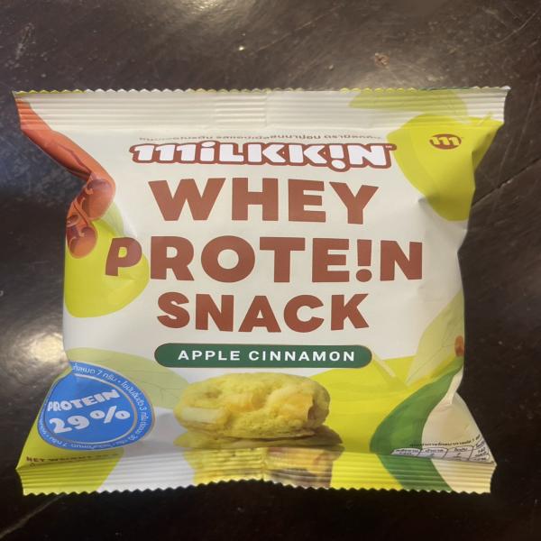 MILKKIN Whey Protein Snack, Apple Cinnamon Flavor