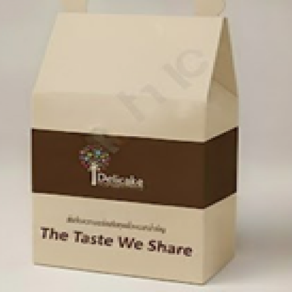 Snack box (kraft gable boxes)