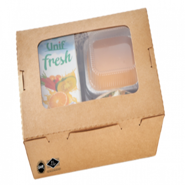 Snack box (กล่องกระดาษคราฟท์)