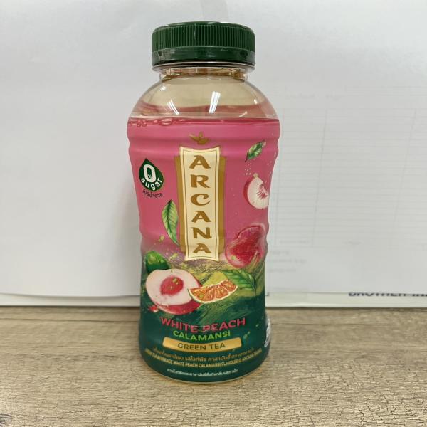 GREEN TEA BEVERAGE WHITE PEACH CALAMANSI FLAVOURED