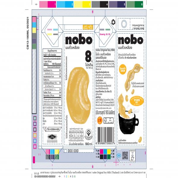 โนโบ นมถั่วเหลือง รสออริจินอล