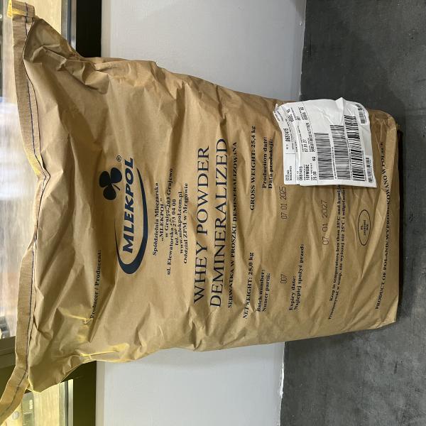 เดอมิเนอรัลไรซ์เวย์พาวเดอร์ / Demineralised Whey Powder - Mlekpol, Mragowo, Poland