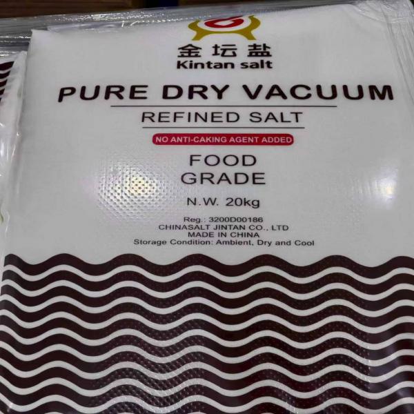 PURE DRY VACUUM POWDER SALT NO ANTI-CAKING 99.9%