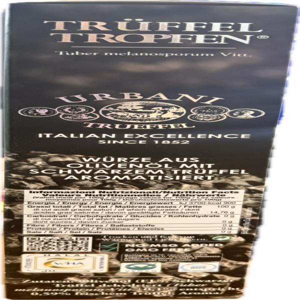 Black Truffle Drops Olive Oil