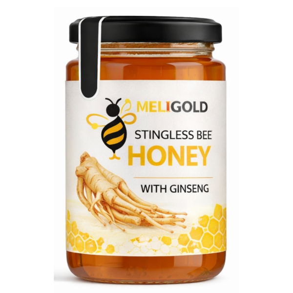 STINGLESS BEE HONEY INFUSED WITH GINSENG