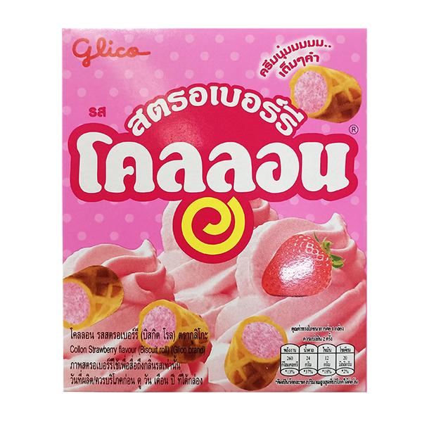 COLLON STRAWBERRY FLAVOUR (BISCUIT ROLL)