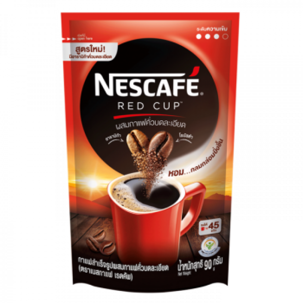 (NESCAFE®RED CUP) lnstant Coffee Mixed with Finely Ground Roasted Coffee