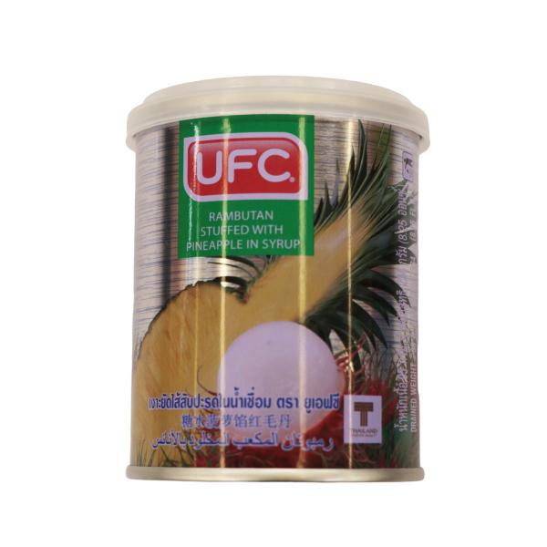 CANNED RAMBUTAN STUFFED WITH PINEAPPLE IN  SYRUP
