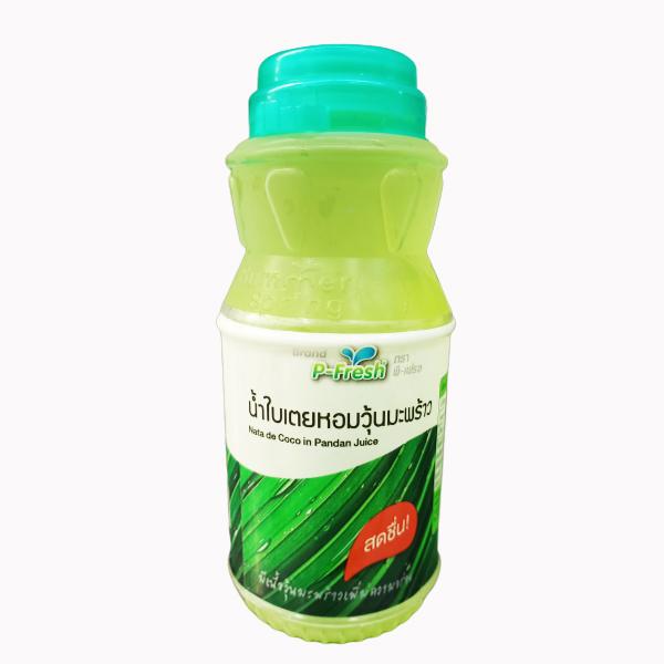 Nata de Coco in Pandan Juice