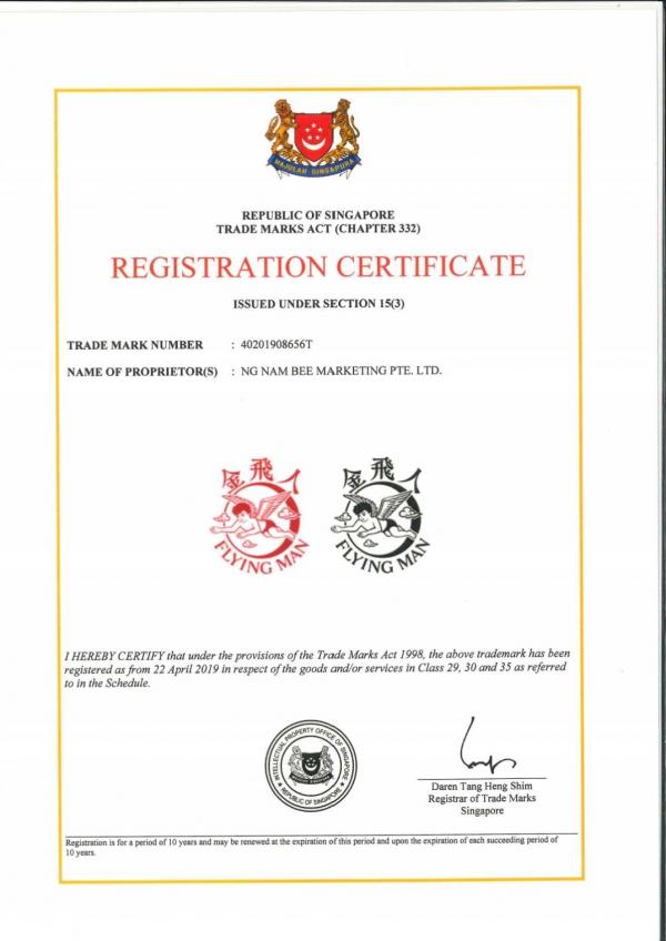 NG NAM BEE MARKETING PTE LTD.